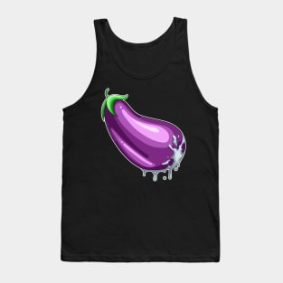 Drippy Eggplant Tank Top